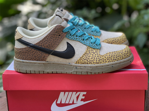 Original version_ IKE Dunk Low _Safari_ Cheetah Holbers_ Item Number_ DX2654-200_ full code shipment_ 36-46-559e9a9f